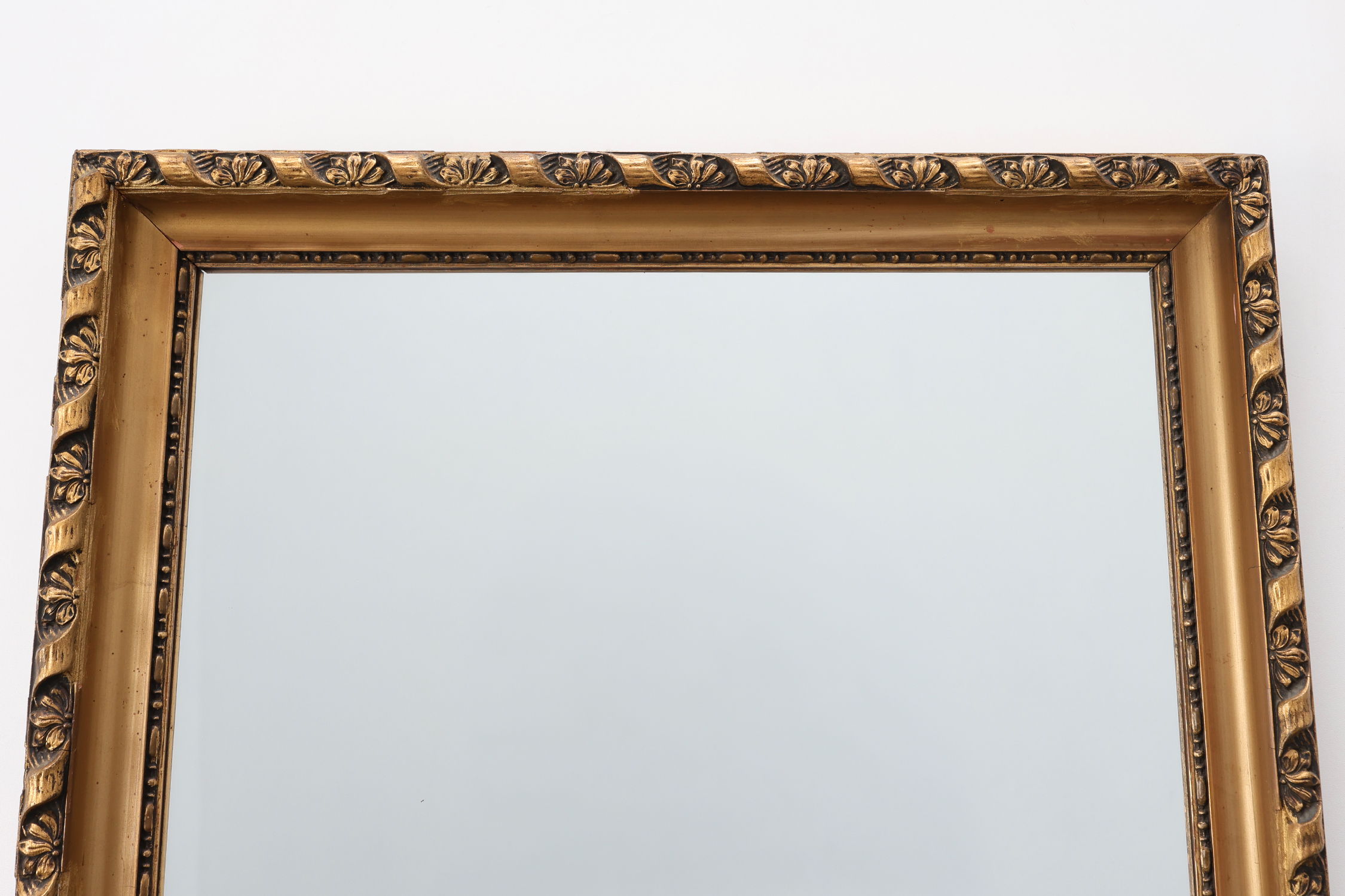 Neoclassical Giltwood Oak Mirror, Belgium, circa 1900thumbnail